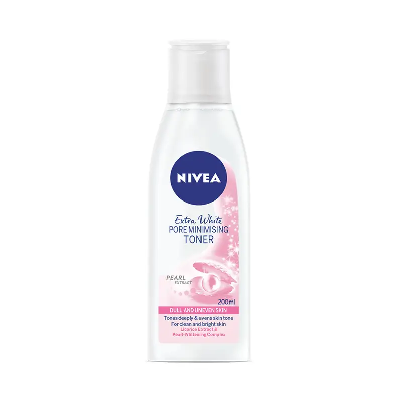 Nivea Pore Minimizing Toner Extra Whitening 200ml - Image 1