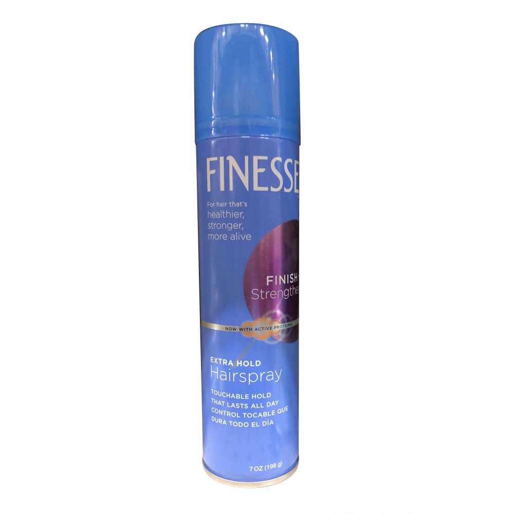 Finesse Finish Strengthen Hair Spray 198g - Image 1