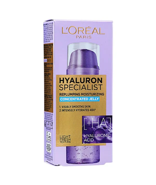 Loreal Hyaluron Expert Replumping Jelly Serum 50ml - Image 1