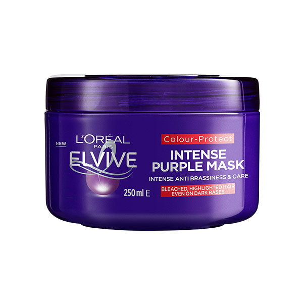 Loreal Elvive Intensive Purple Mask 250ml Color Protect - Image 1