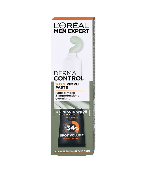 Loreal Men Derma Control S.O.S Pimple Paste 45ml - Image 1