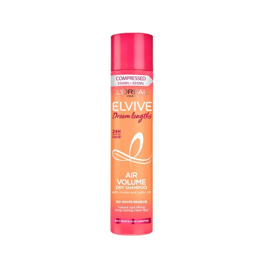 Loreal Elvive Dream Lengths Dry Shampoo Air Volume 200ml - Image 1