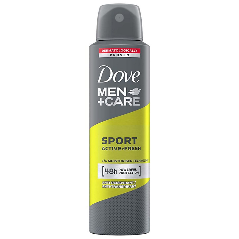 Dove Body Spray Deodorant 150ml - Sport Fresh