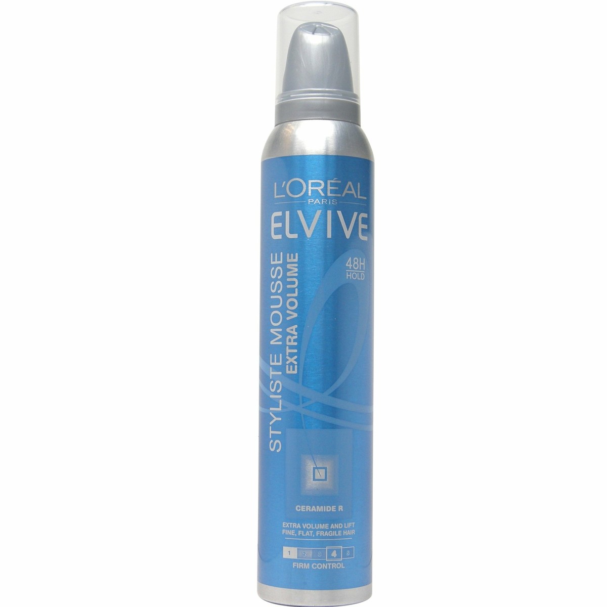 Loreal Elvive Mousse Styliste Extra Volume 200ml Firm Control - Image 1