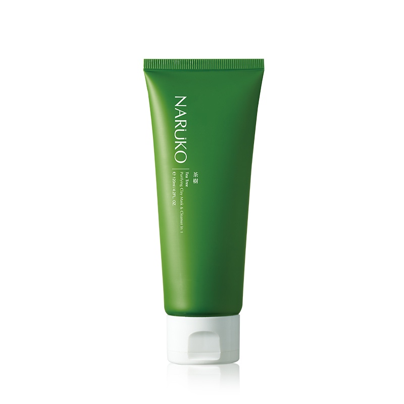 Naruko Tea Tree Purifying Clay Mask & Cleanser in 1 120ml - Image 1