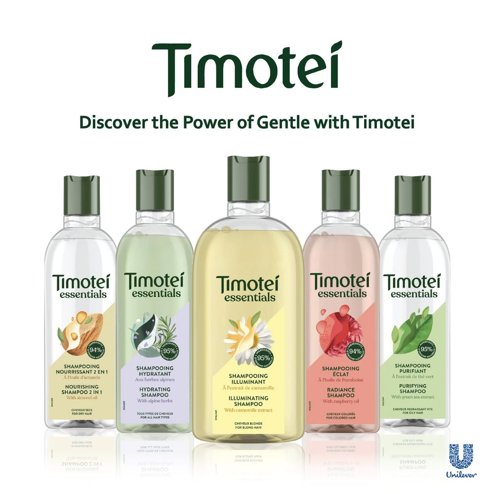 Timotei Essential Shampoo 750ml - Image 1