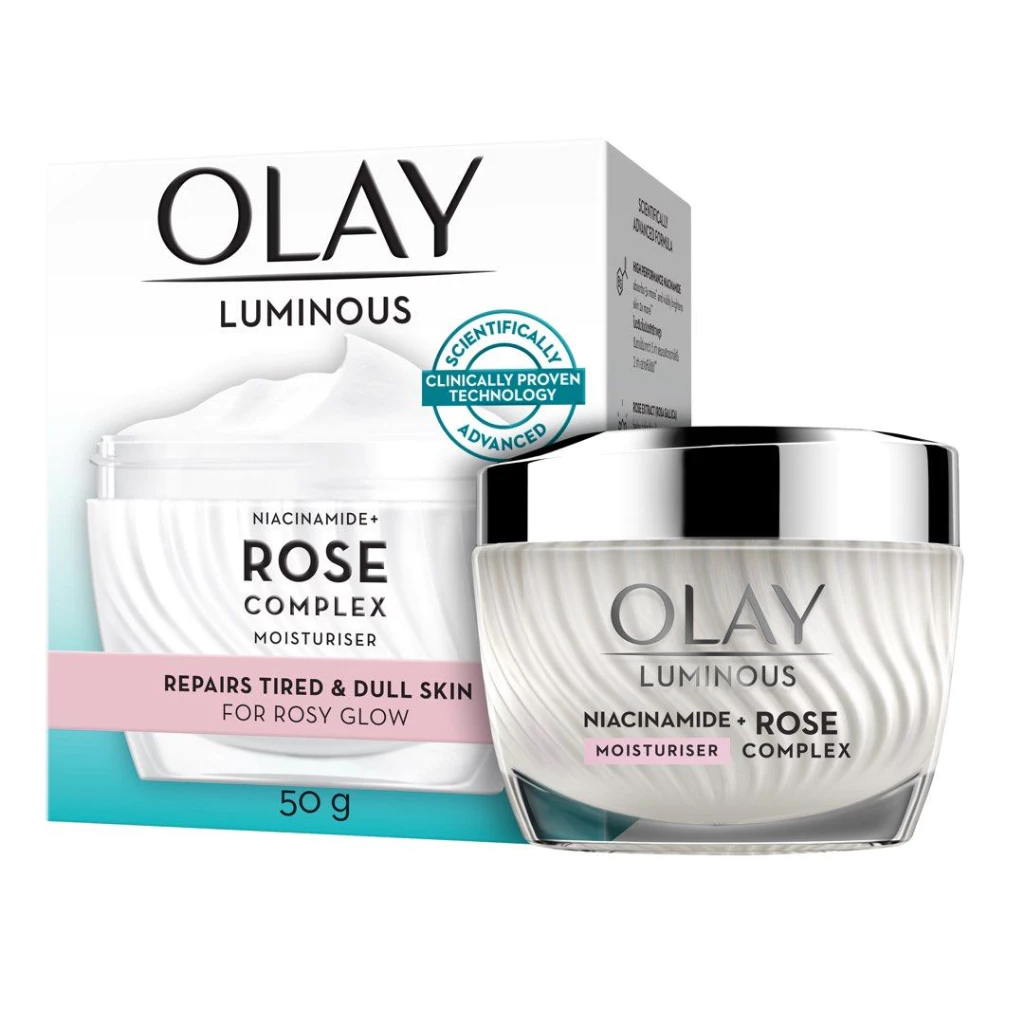 Olay Luminous Rose Complex Moisturiser 50g - Image 1