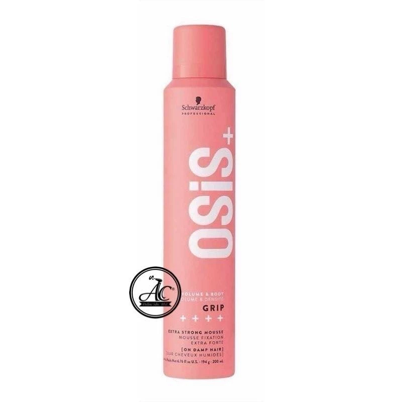 Osis+ Grip Extra Strong Mousse 200ml - Image 1
